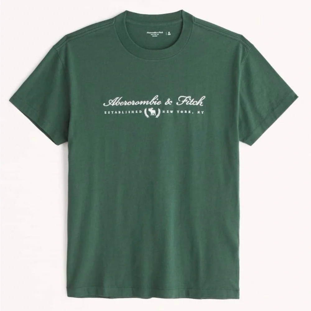 Abercrombie and Fitch Logo Tee size XXL NWT